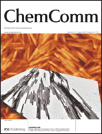 inside front cover image for Chemical Communications, Issue 29, 2005
